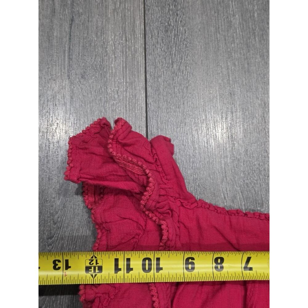 Ralph Lauren Childrenswear Girl's Pink Crotched Trim Gauze Top Size 10 A003807 - Picture 13 of 13